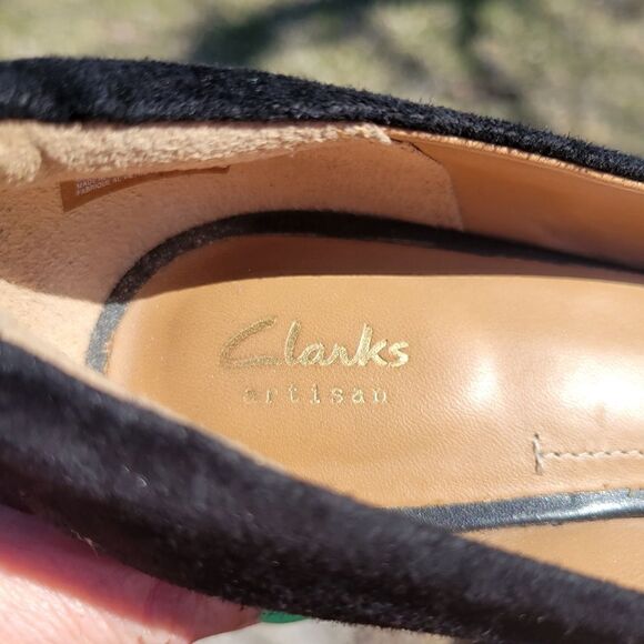 Clarks Black Woman's Tarah Brae Pumps sz 6 - Picture 10 of 16